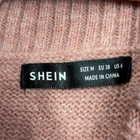 ❗️Last Chance❗️ SHEIN Cable Knit Turtleneck Sweater - Picture 4 of 5